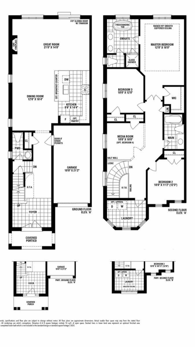 $445万$86万4室3卫房屋户型232㎡使用面积联排别墅房屋类型项目地址东